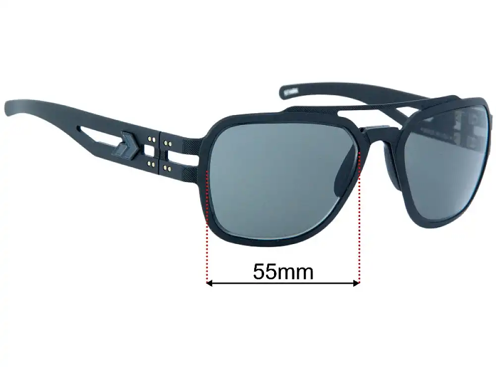 Gatorz Stark 55mm Replacement Lenses by Sunglass Fix™